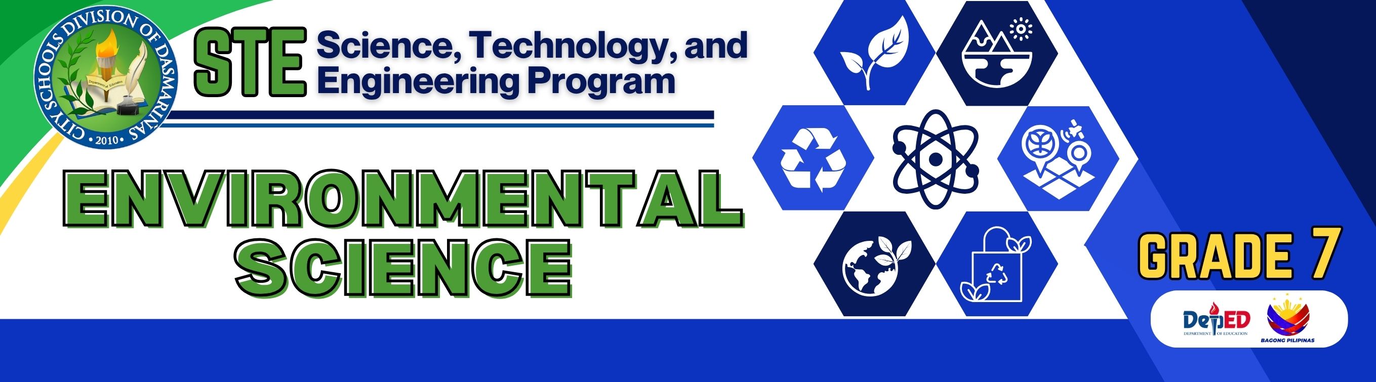 Grade 7: Environmental Science- Quarter 2